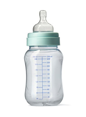 Baby bottle.