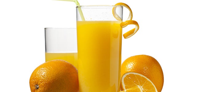 Orange juice.