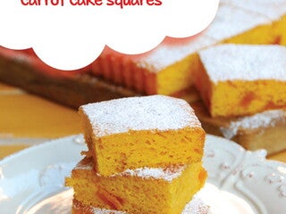 NESTLÉ® CERELAC® carrot cake squares
