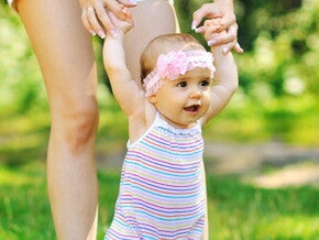 At ten months At ten months