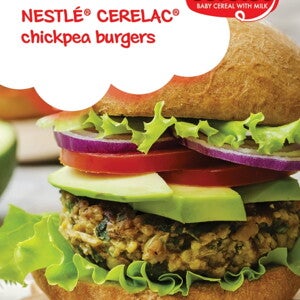 NESTLÉ® CERELAC®  chickpea burgers