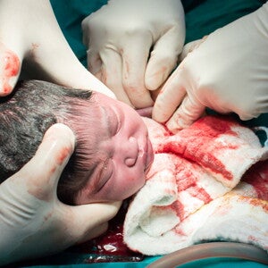 Caesarean birth