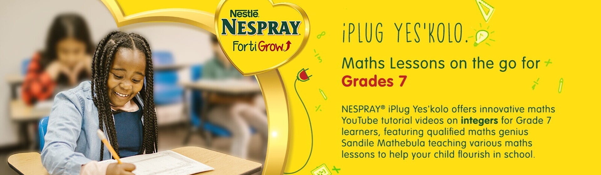 Nespray header banner grade 7