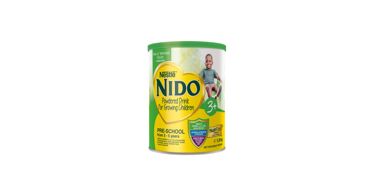  Nestle Nido 3+ Toddler Powdered Milk Beverage, 1.76 Pound : Baby